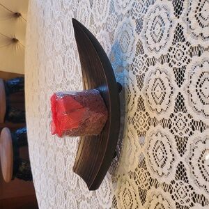 Candle Holder with Heart Shaped Candle